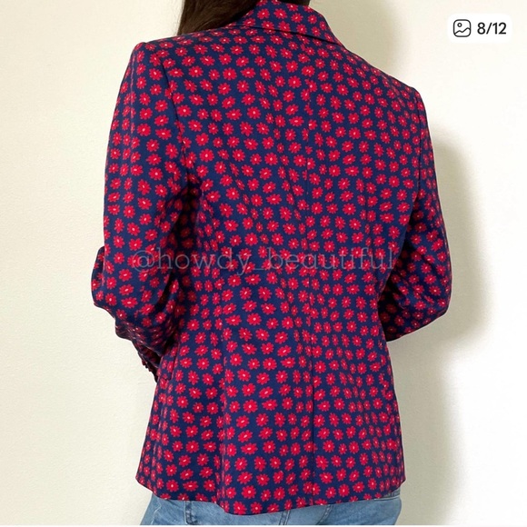 Alice + Olivia Greyson Daisy Floral Blazer - Picture 3 of 4